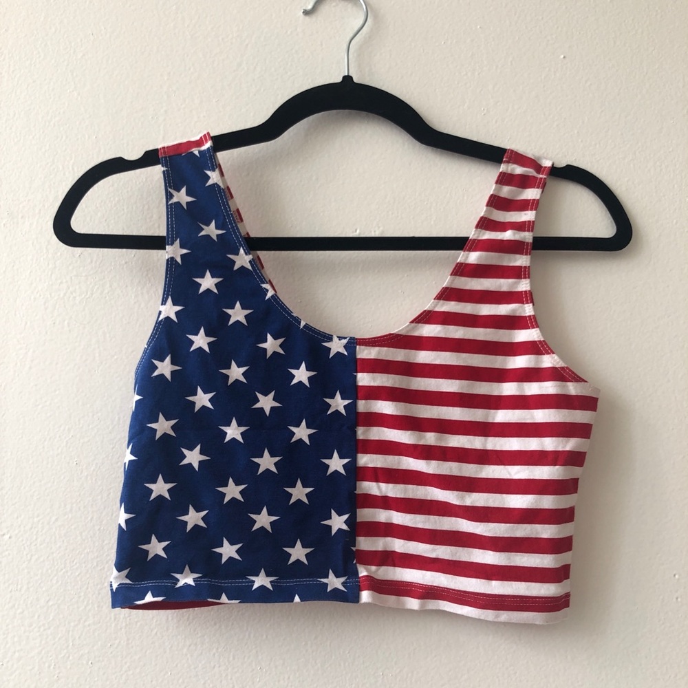 American Flag Croptop
